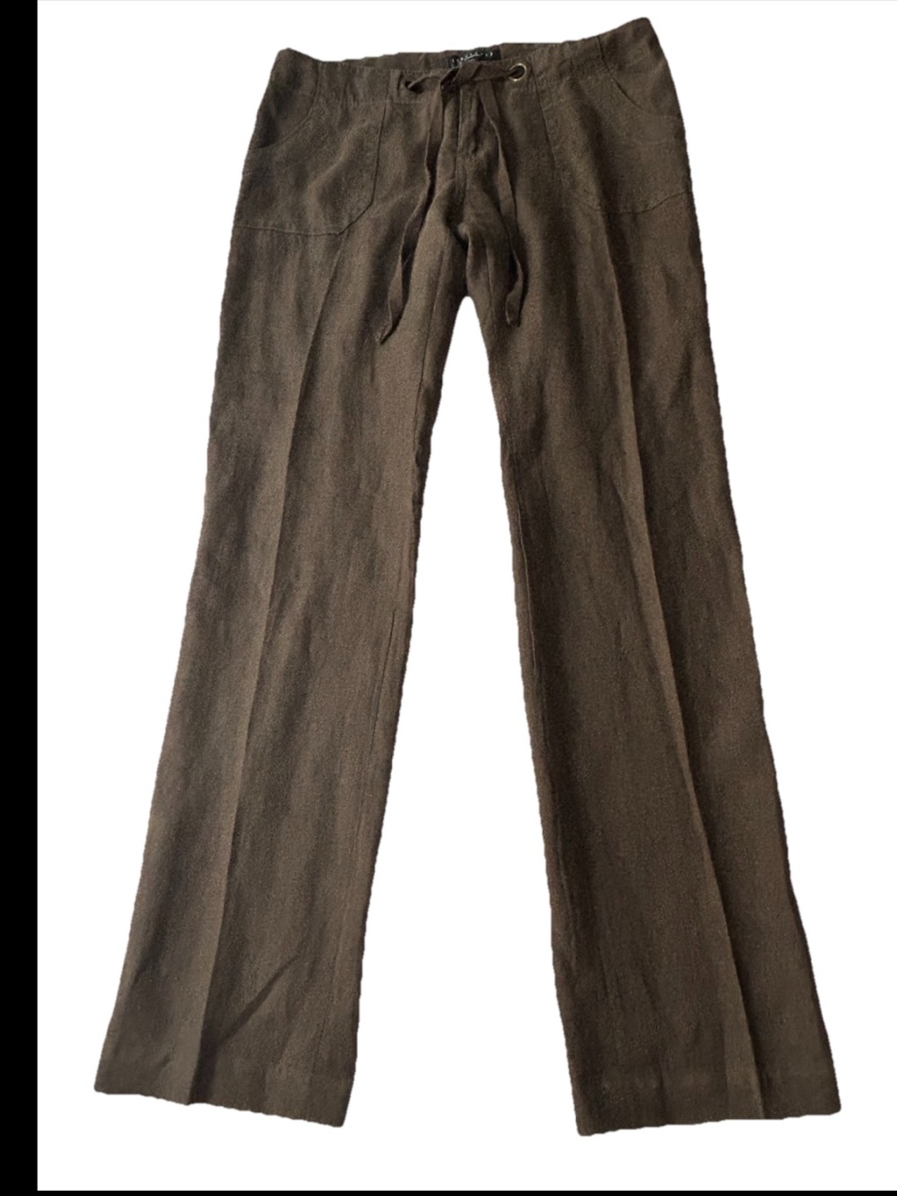 Sanctuary Clothing Green 100% Linen Relaxed Casual Pants Women’s Size 26